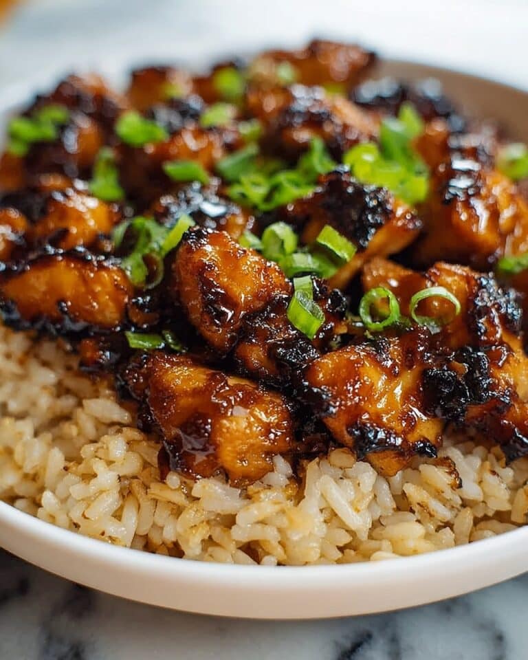 Honey BBQ Chicken Rice Recipe