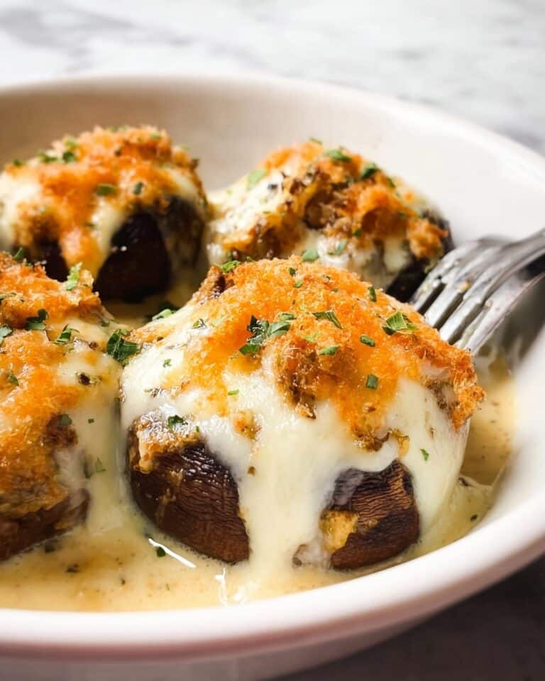 Longhorn Stuffed Mushrooms Recipe