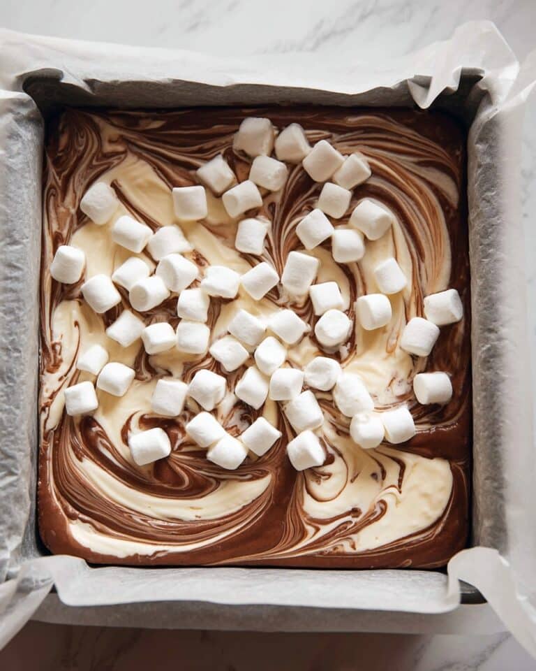 Marshmallow Swirl Fudge Recipe