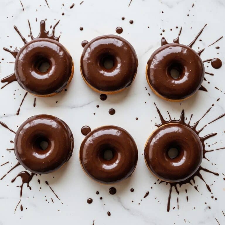 Healthy Chocolate Breakfast Donuts Recipe