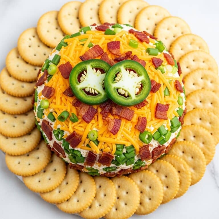 Jalapeno Popper Cheese Ball Recipe