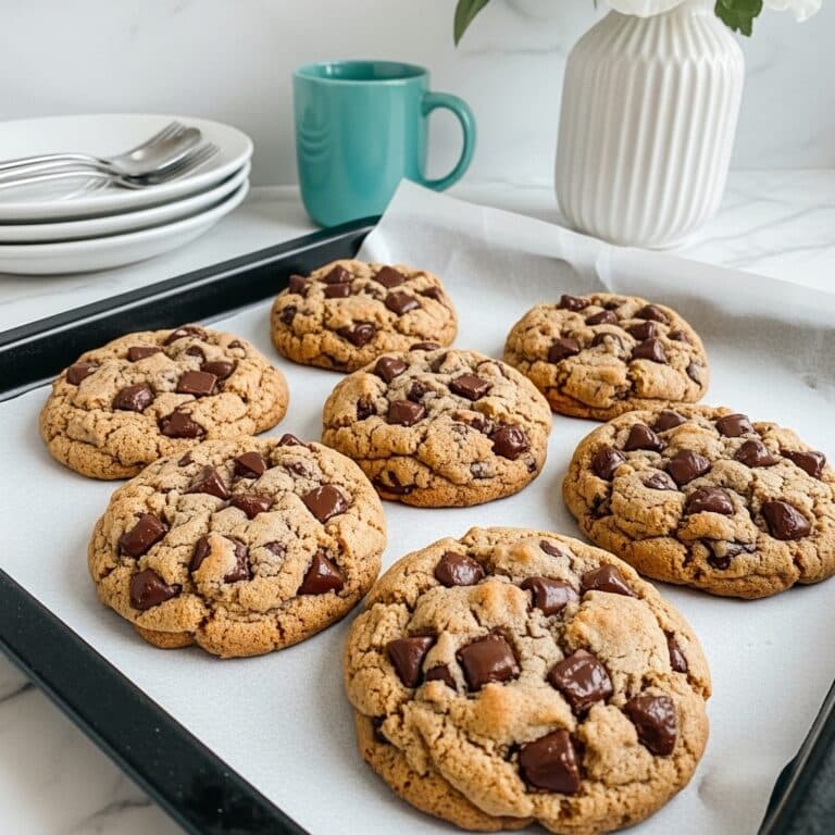 Sweet Chocolate Chip and Toffee Shortbread Cookies Recipe