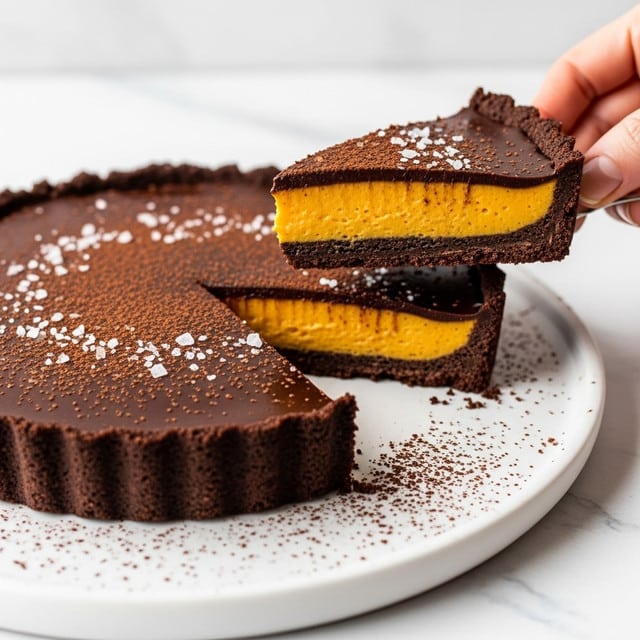 Salted Caramel Chocolate Tart Recipe