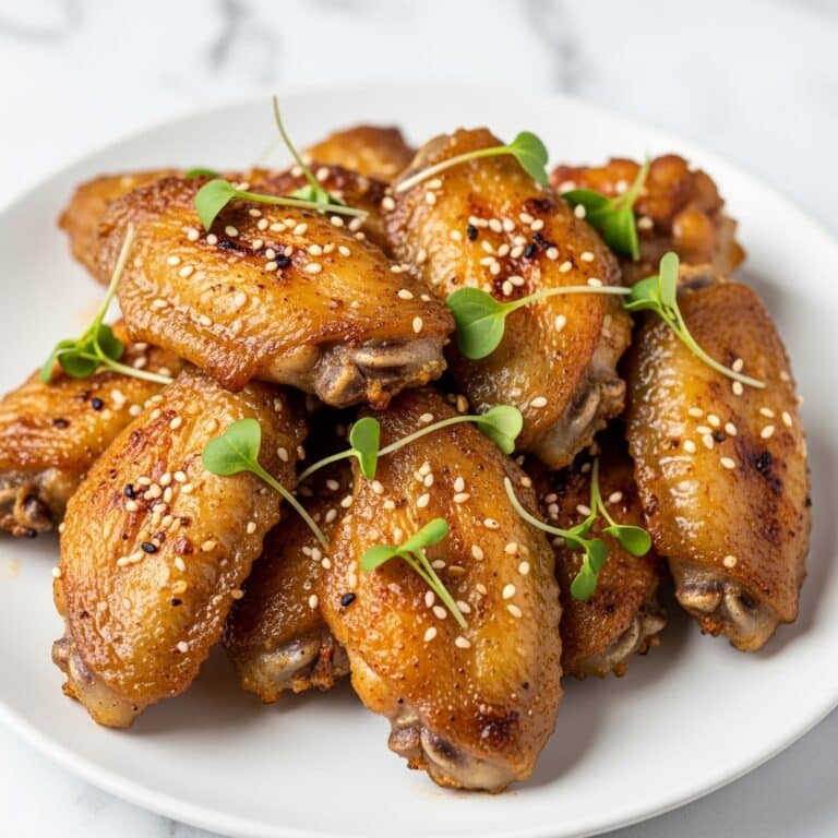 Crispy Oven Baked Chicken Wings Recipe