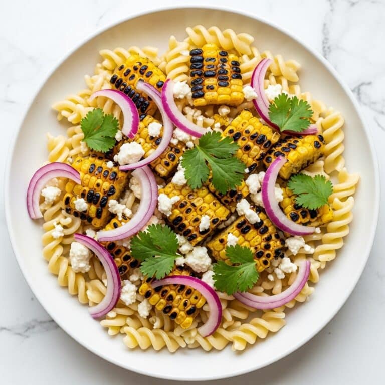 Creamy Street Corn Pasta Recipe