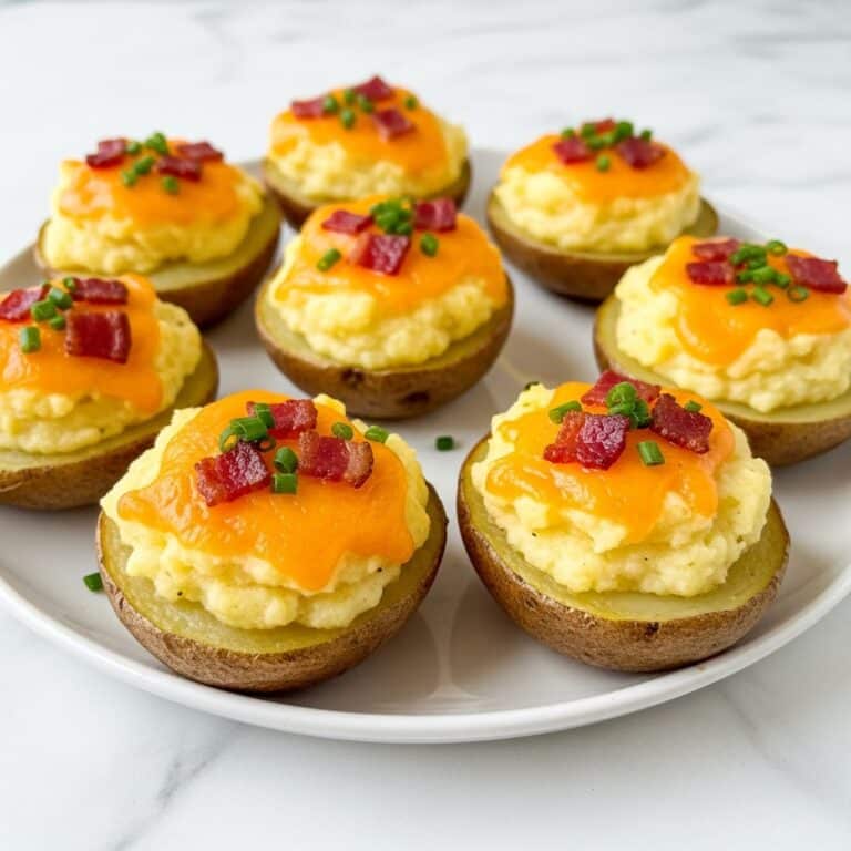 Twice-Baked Mini Potatoes Recipe