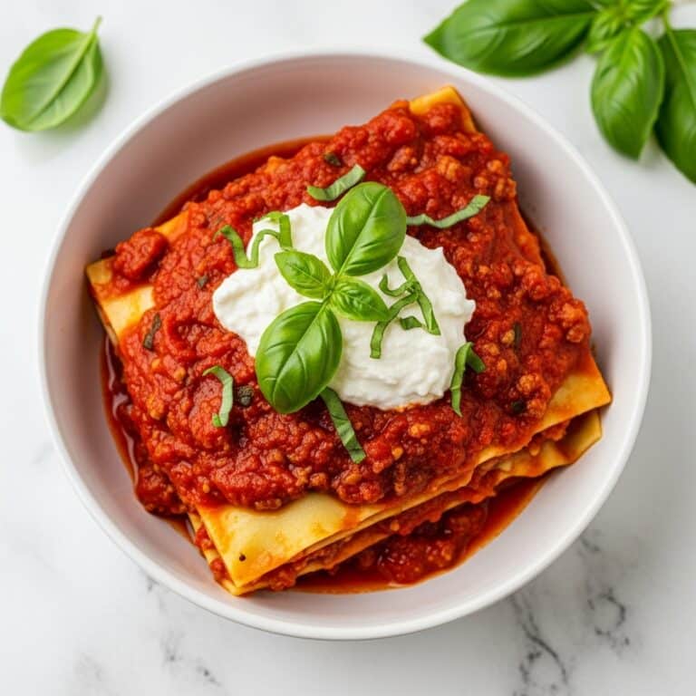 Easy One Pot Lasagna Soup Recipe