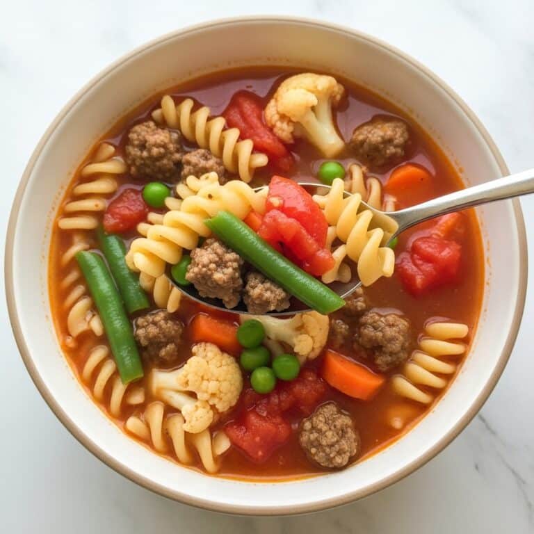 Mom’s Vegetable Beef Noodle Soup Recipe