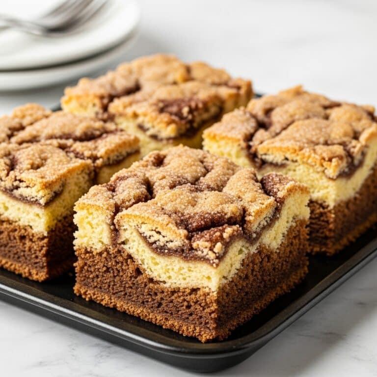 Cinnamon Swirl Snickerdoodle Blondies Recipe