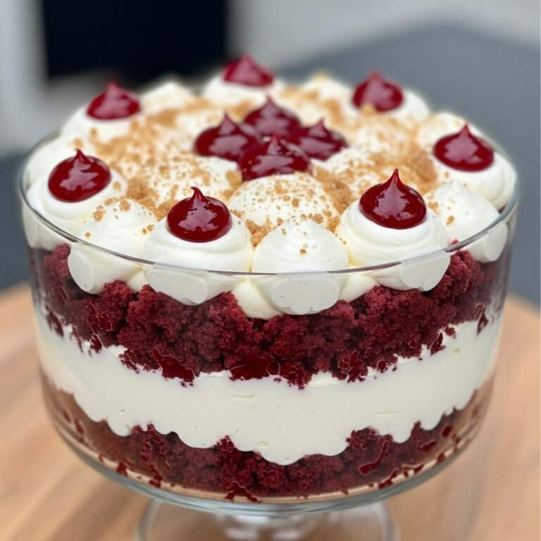 Red Velvet Cheesecake Trifle Recipe
