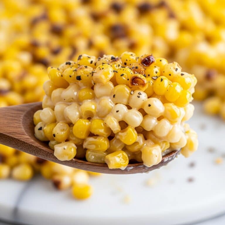 Creamy Honey Butter Skillet Corn Recipe