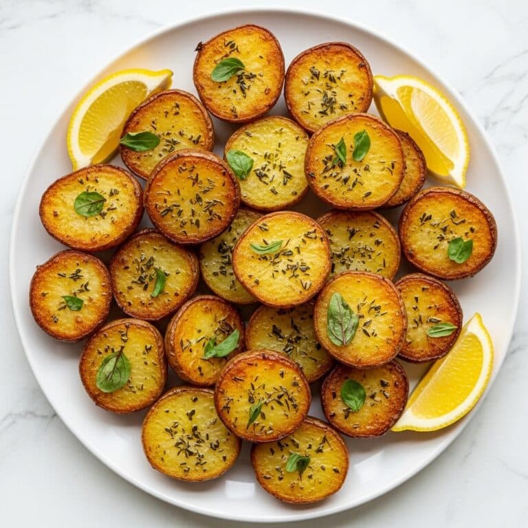 Crispy Air Fryer Greek Potatoes Recipe