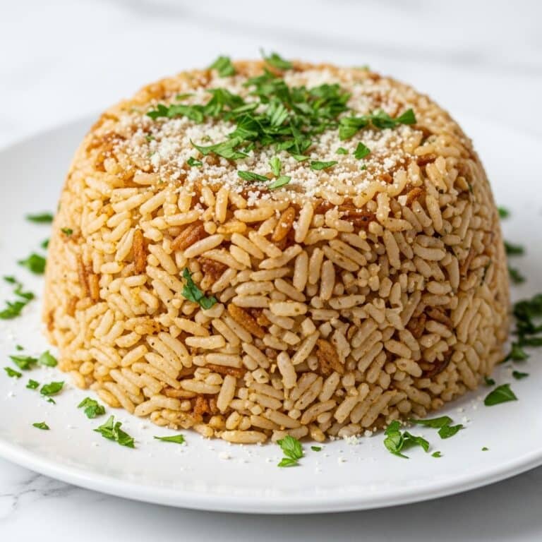 Garlic Parmesan Rice Recipe