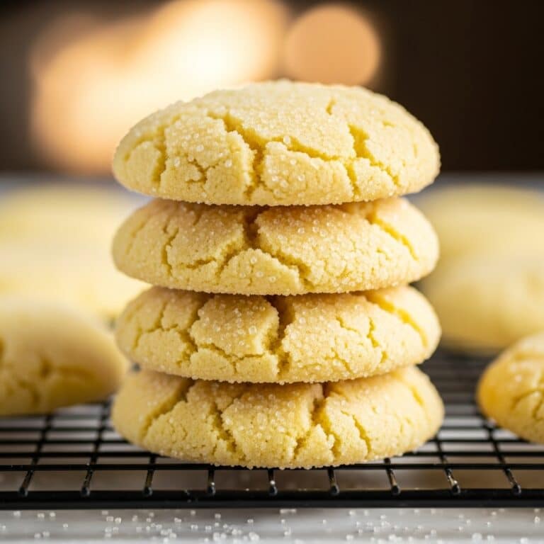 Soft & Chewy Lemon Pound Cake Cookies Recipe