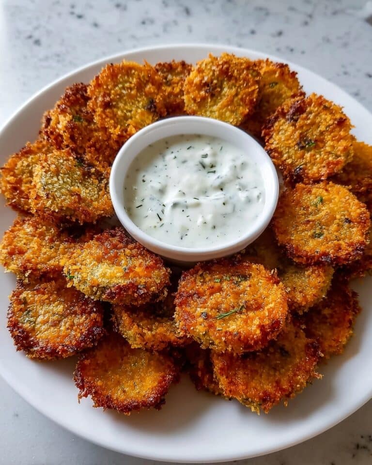 Fried Sliced Mushrooms with Ranch Recipe