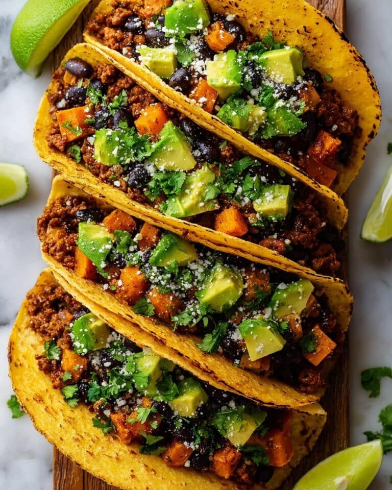 Sweet Potato and Black Bean Tacos Recipe