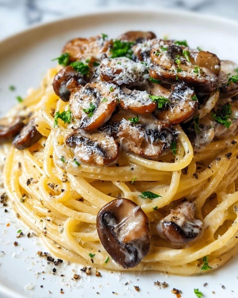 Creamy Brown Butter Mushroom Pasta Recipe