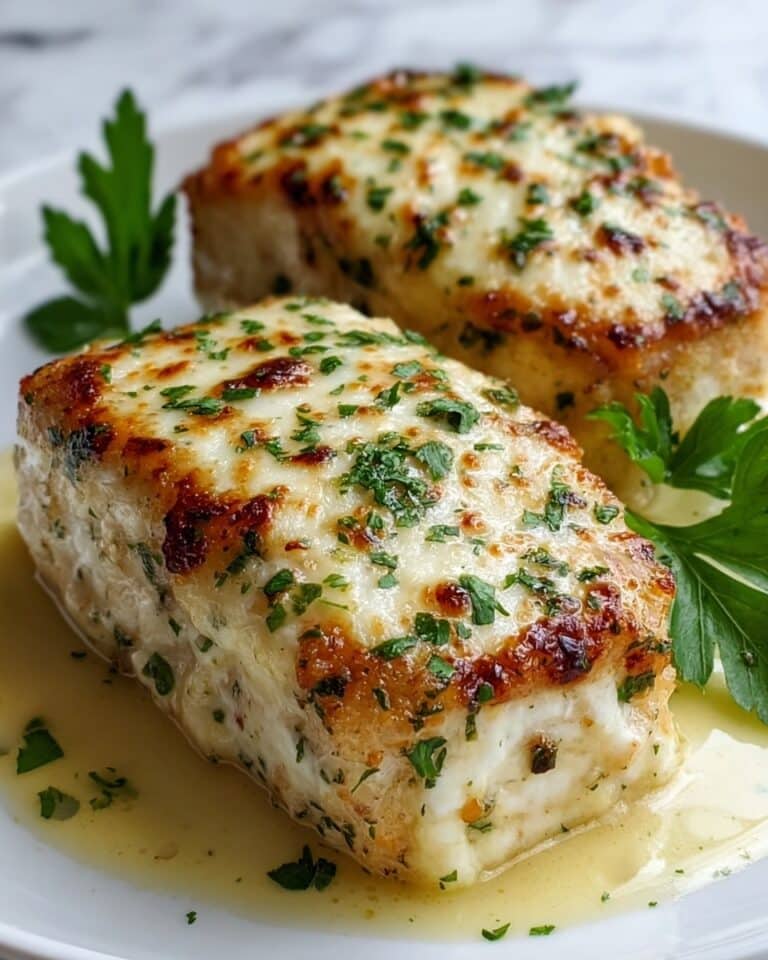 Savory Garlic Parmesan Chicken Loaf Recipe