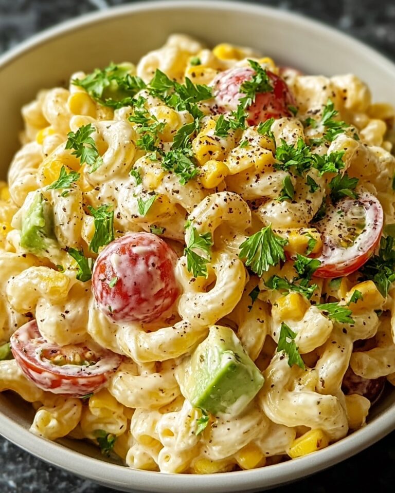 Street Corn Pasta Salad Recipe