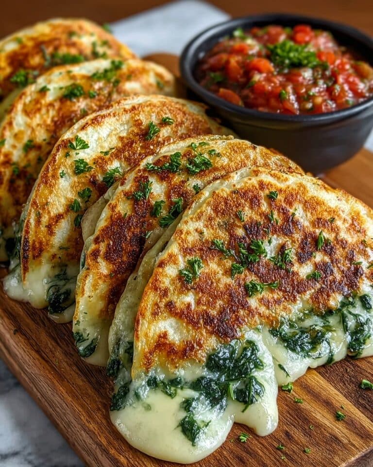 Savory Spinach Artichoke Quesadillas Recipe