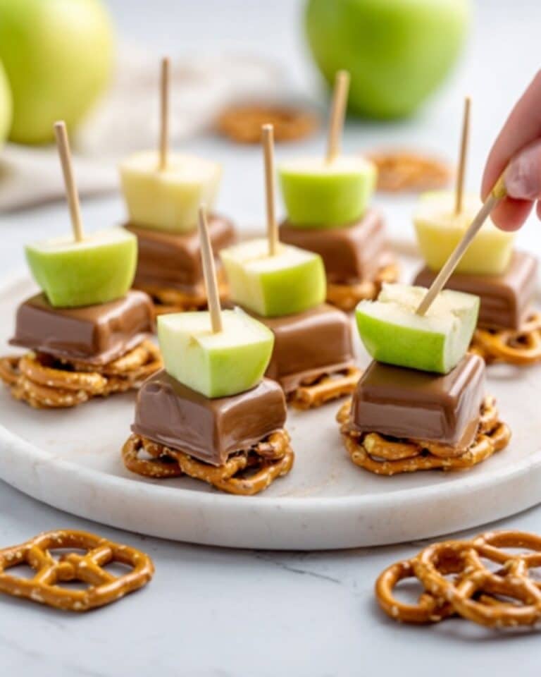 Caramel Apple Pretzel Bites Recipe