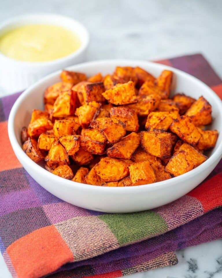 Air Fryer Sweet Potato Cubes Recipe