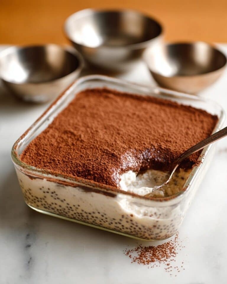 Tiramisu Chia Pudding Recipe