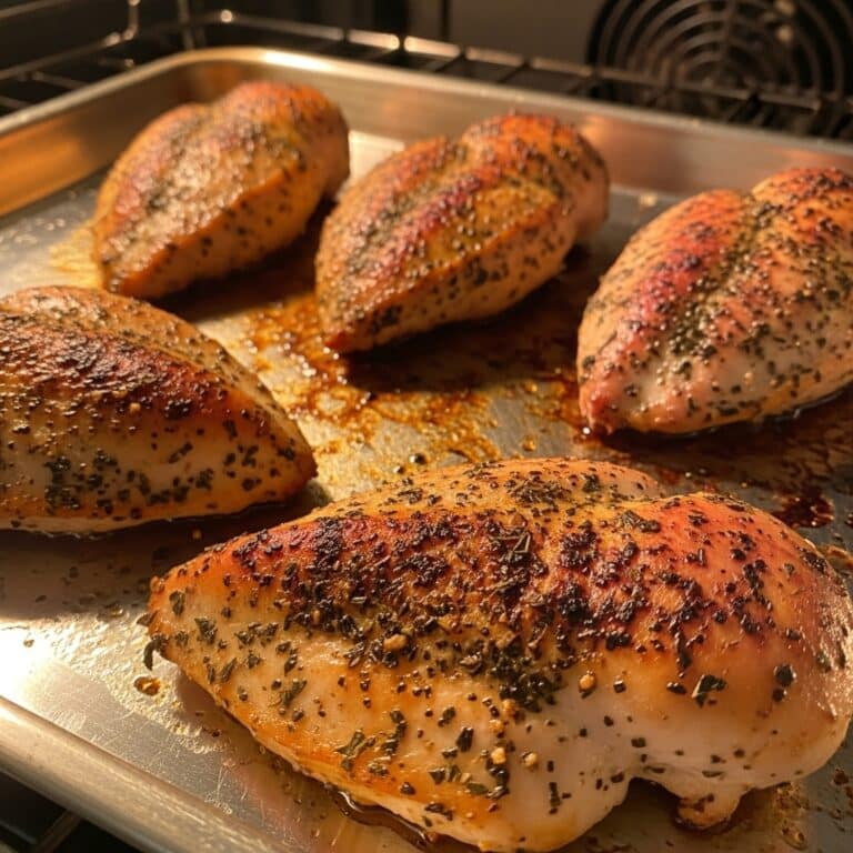 Oven-Baked Boneless Skinless Chicken Breast with Herbs and Spices Recipe