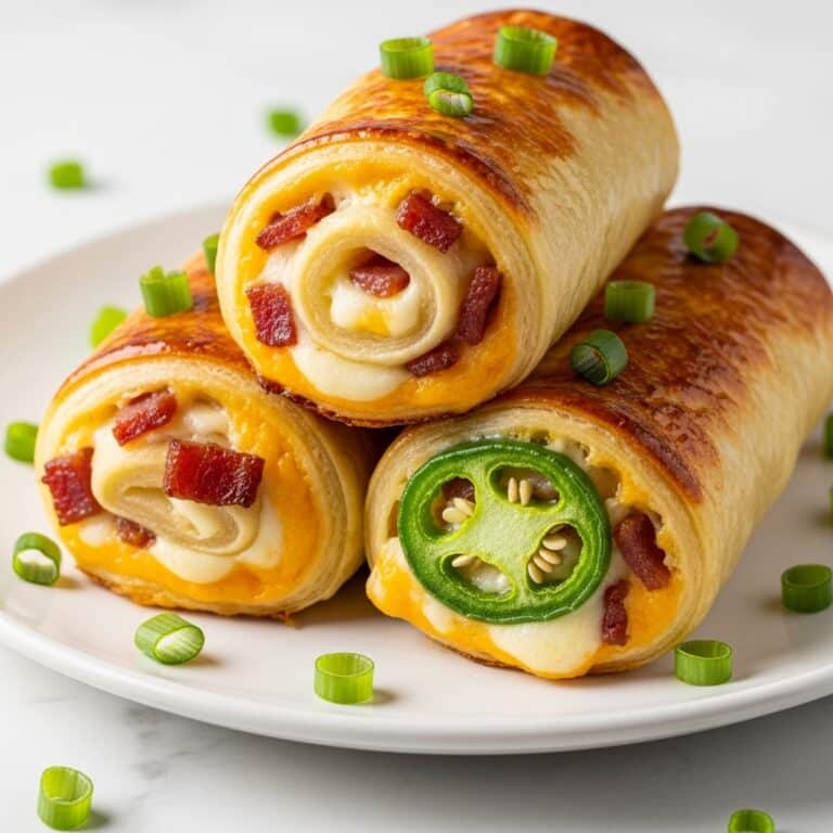 Bacon Jalapeño Popper Eggrolls Recipe