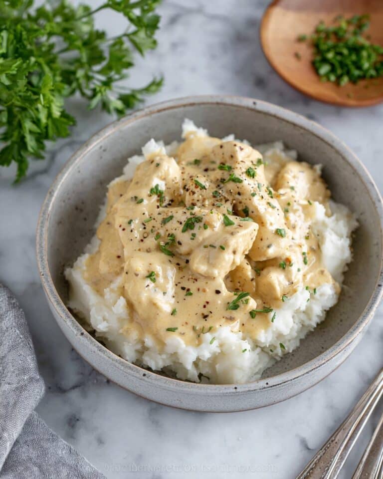 Crockpot Chicken and Gravy Recipe
