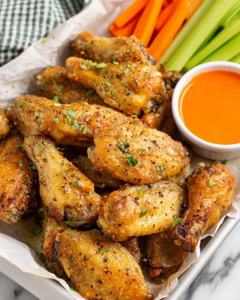 Crispy Baked Chicken Wings Recipe
