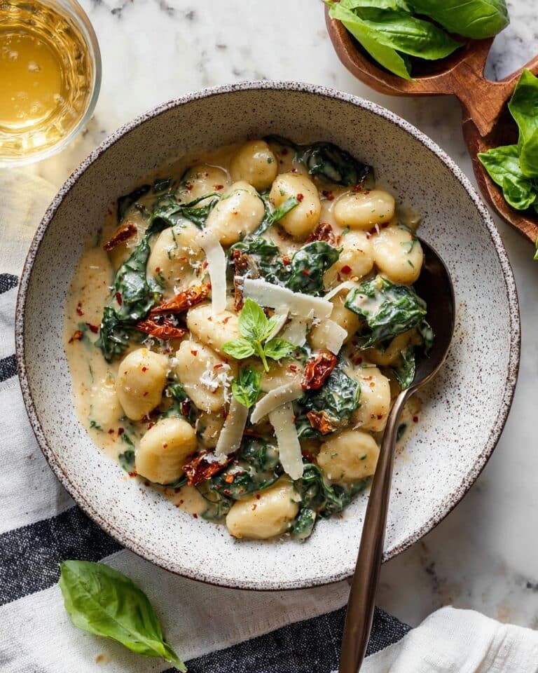 Tuscan Sun-Dried Tomato Gnocchi Recipe