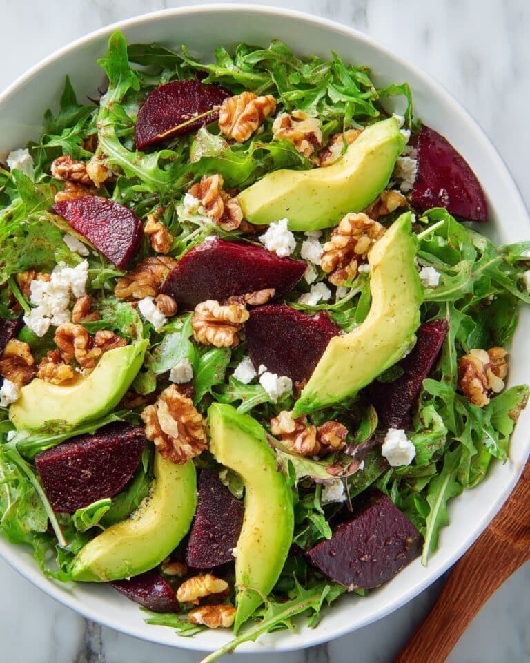 Roasted Beet & Goat Cheese Salad Recipe