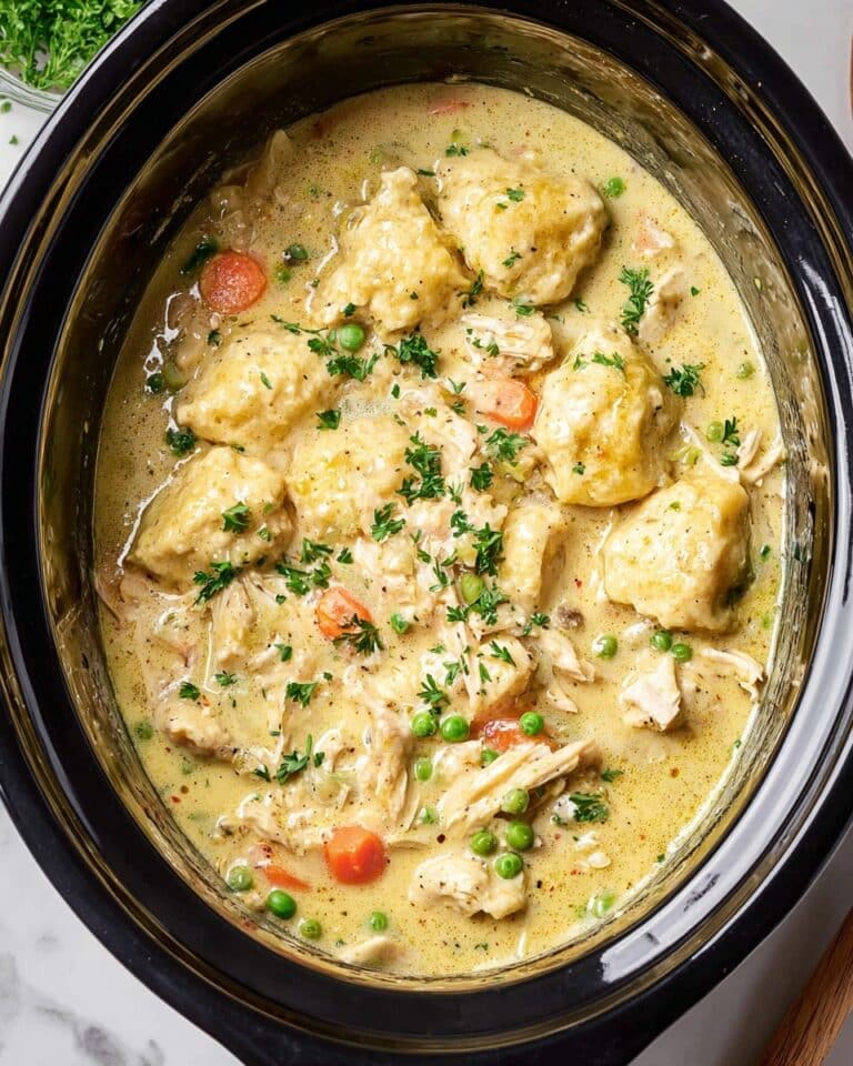 Crockpot Chicken and Dumplings Recipe