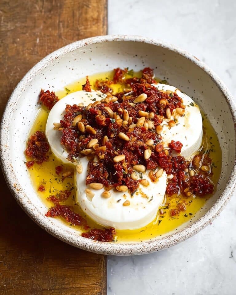 Burrata Sun-Dried Tomato Dip Recipe