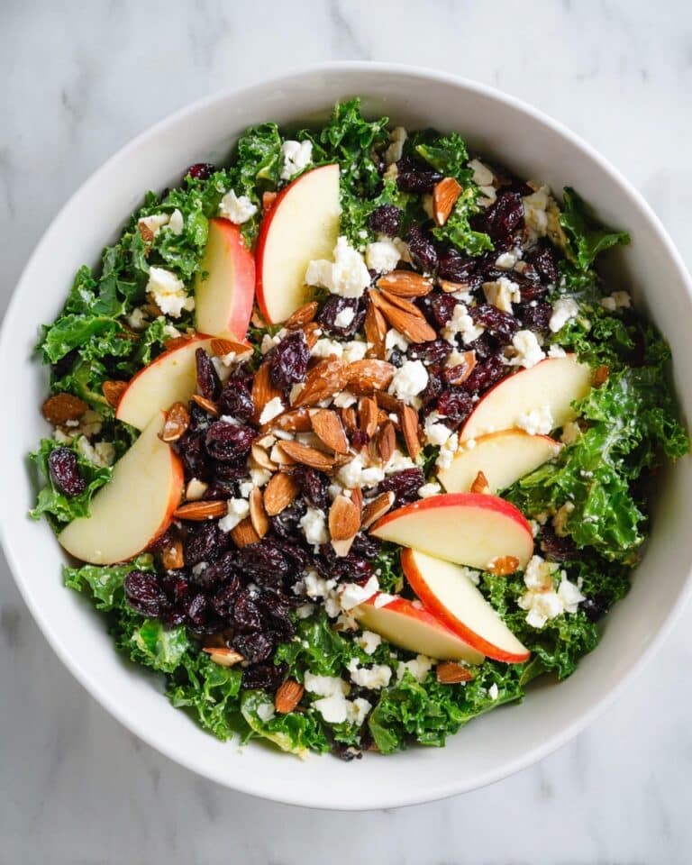 Kale Salad With Apples and Toasted Almonds Recipe